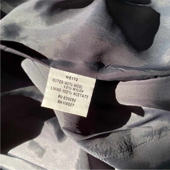 Boden Stripe Wool Blend Patch Elbow Blazer Jacket 4 - Picture 7 of 7